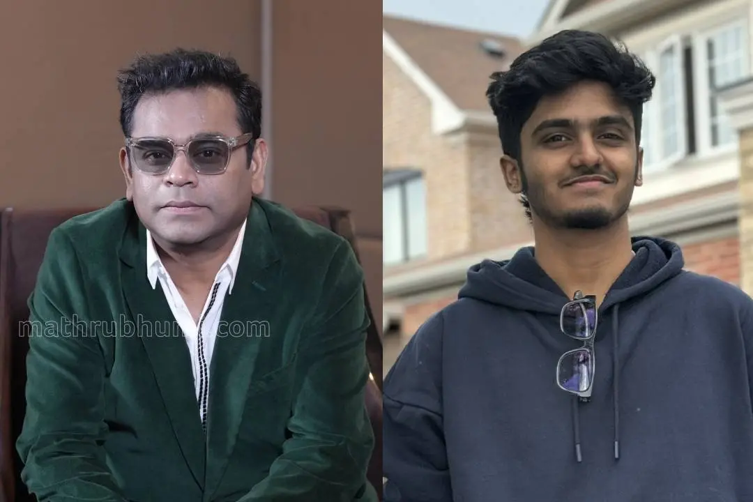 From (L) AR Rahman, Sai Abhyankkar | Photo: Mathrubhumi/ x/ sai abhyankkar