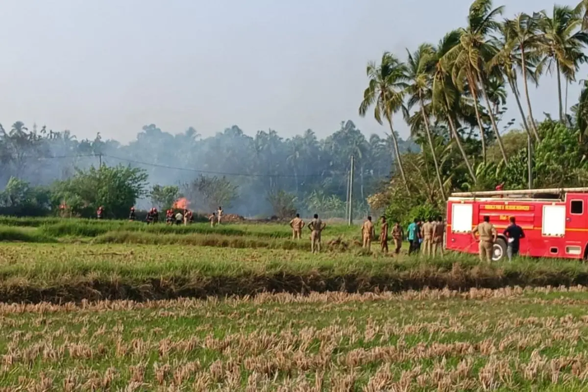 From the firecracker explosion site in Thrissur (Photo: Mathrubhumi)