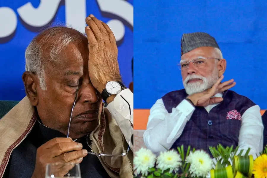 Mallikarjun Kharge, Narendra Modi