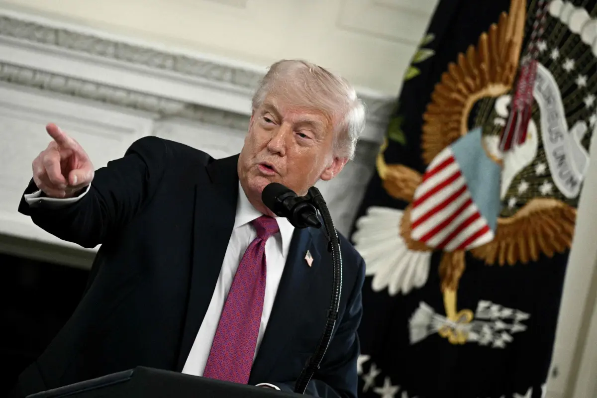 File: US President Donald Trump | Photo: AFP