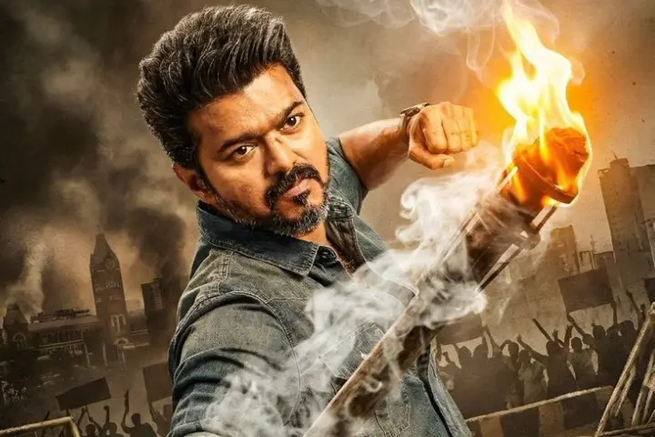 ജനനായകൻ എന്ന ചിത്രത്തിന്റെ പോസ്റ്റർ | ഫോട്ടോ: X
