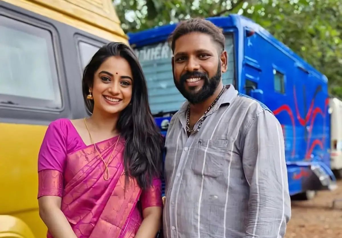 Namitha Pramod and Bijeesh Balan | Photo: Facebook/NamithaPramodOfficial