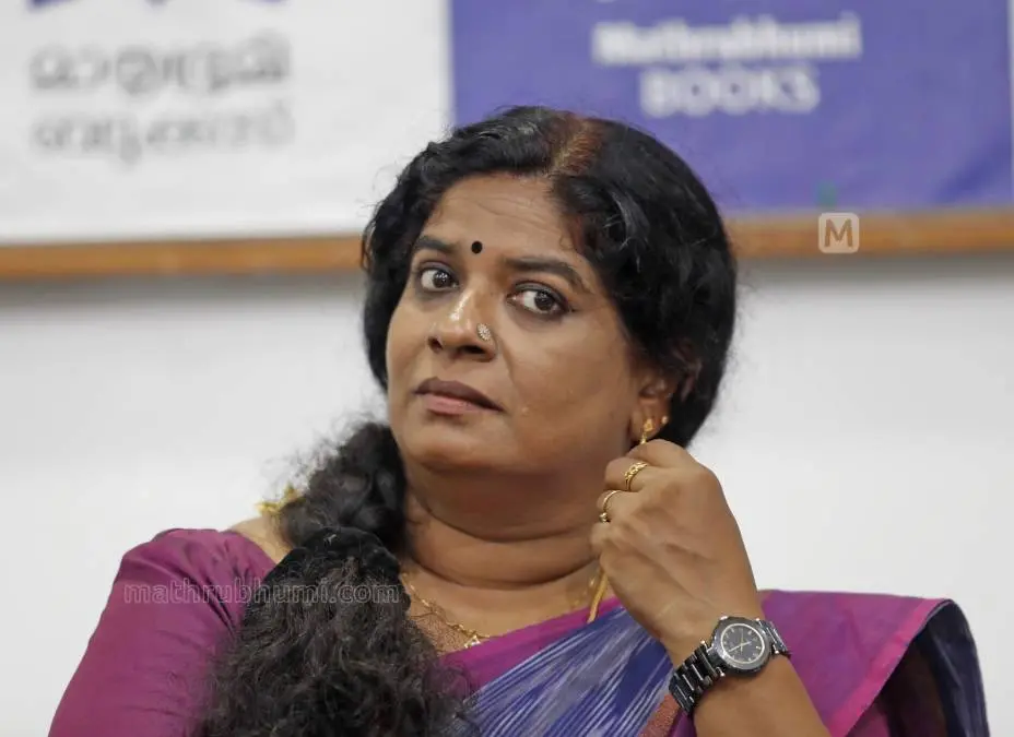 ആര്. രാജശ്രീ | ഫോട്ടോ: പി.പി. ബിനോജ്
