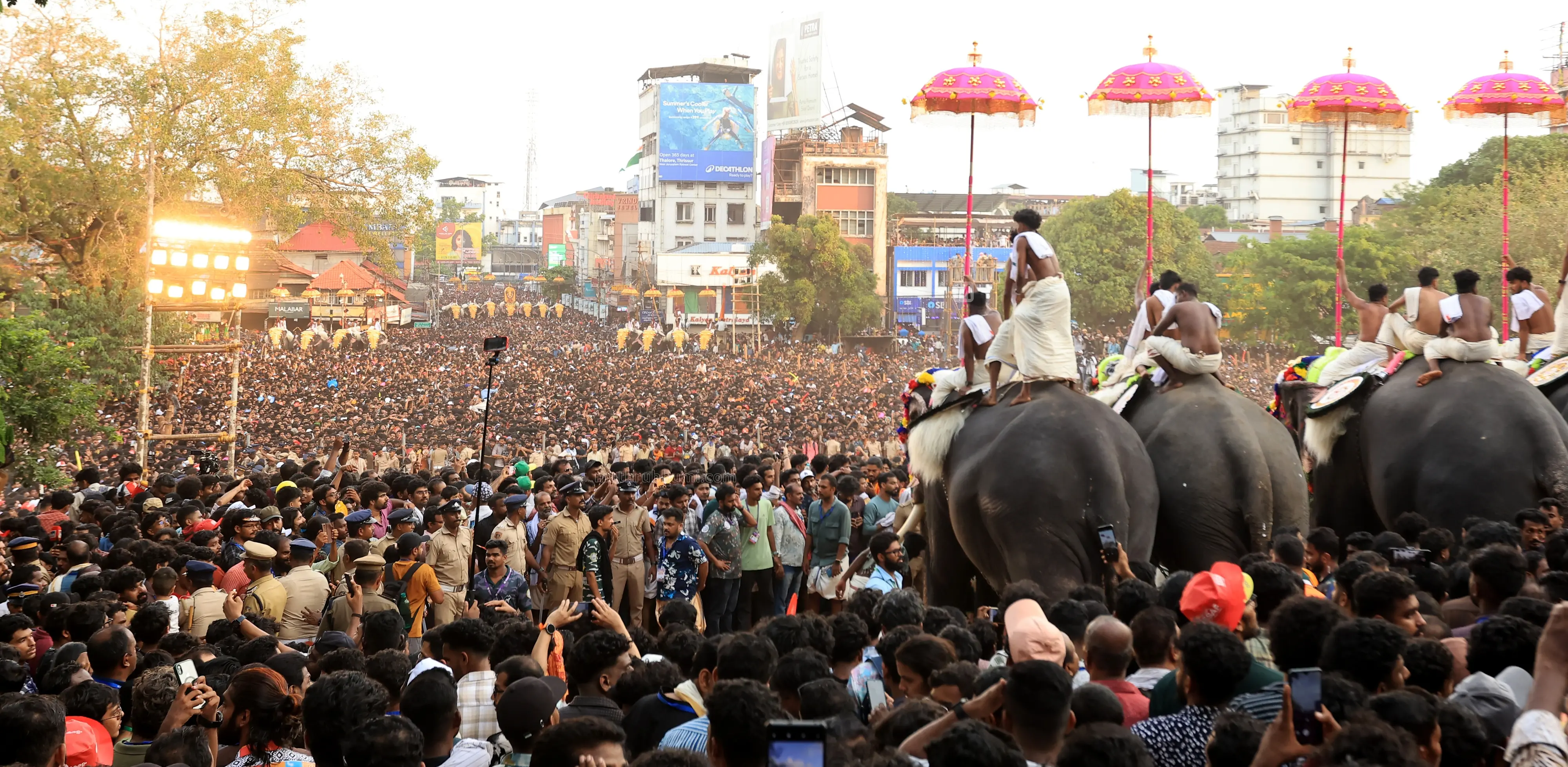 തൃശ്ശൂർ പൂരം (ഫയൽചിത്രം) | Photo: Mathrubhumi