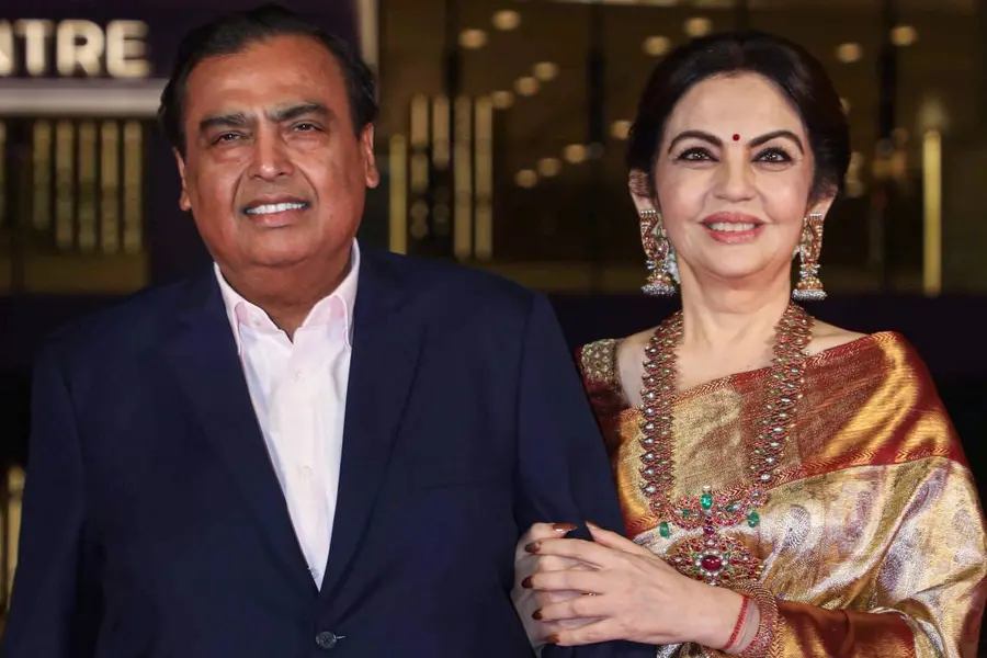 mukesh ambani and nita ambani