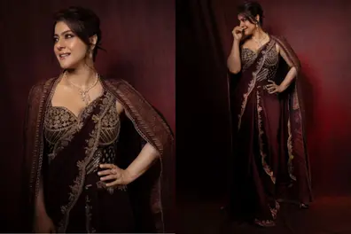 Kajol drops stunning saree pics, delivers classic humour on ‘ADULTING’; says it’s ‘TERRIBLE’