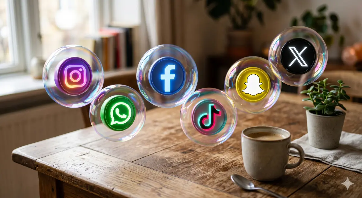 Social Media Icons | Photo: Ai Generated Image