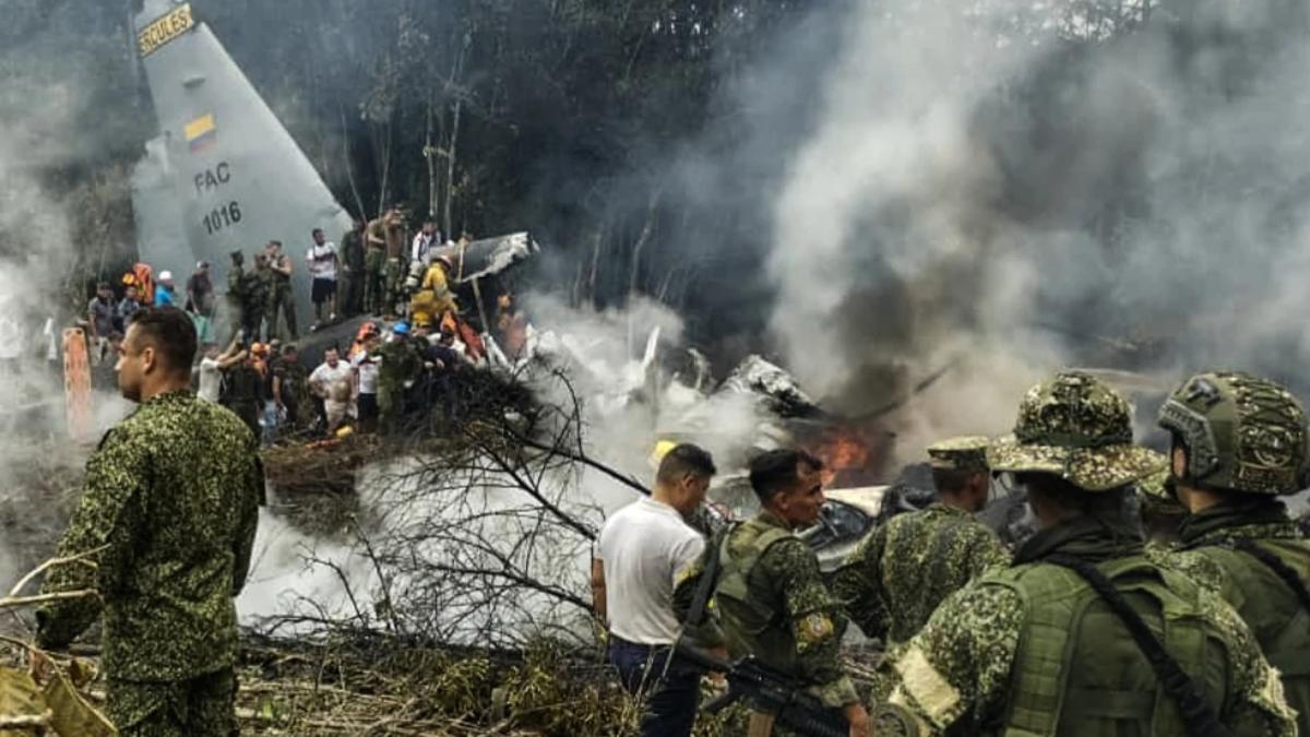 Colombia military plane crash: Trees caused C-130 Hercules accident that killed 69