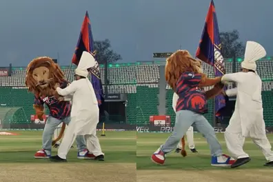 ‘Enough, guys!’: Ramiz Raja forced to intervene as PSL mascot fight gets too real | WATCH