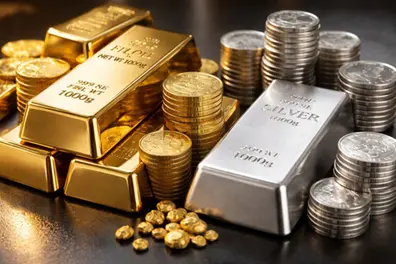 Gold and silver prices crash in India: Latest rates for April 24, 2026