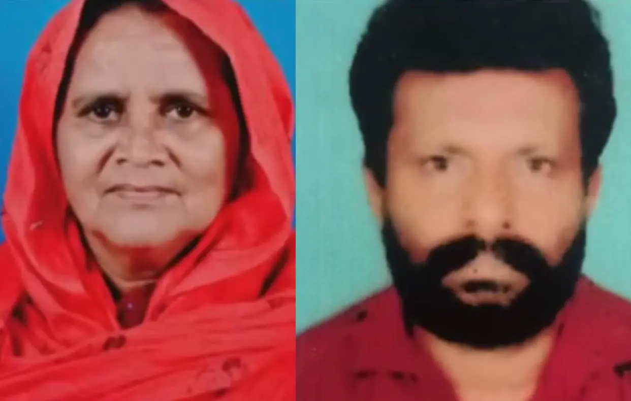 Rashida Beevi and Shaji | Photo: Screengrab, Mathrubhumi News