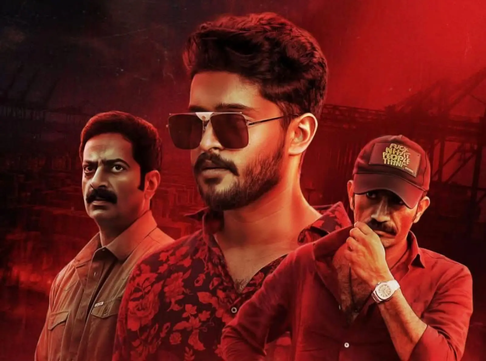 അങ്കം അട്ടഹാസം എന്ന ചിത്രത്തിന്റെ പോസ്റ്റർ | ഫോട്ടോ: അറേഞ്ച്ഡ്