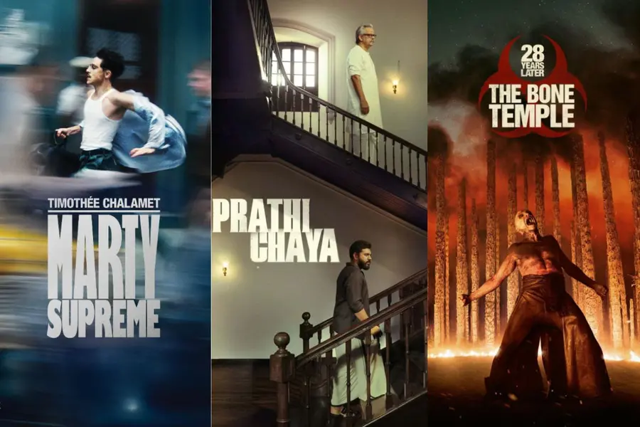 OTT releases this week: Prathichaya, Marty Supreme, 28 Years Later-The Bone Temple and more