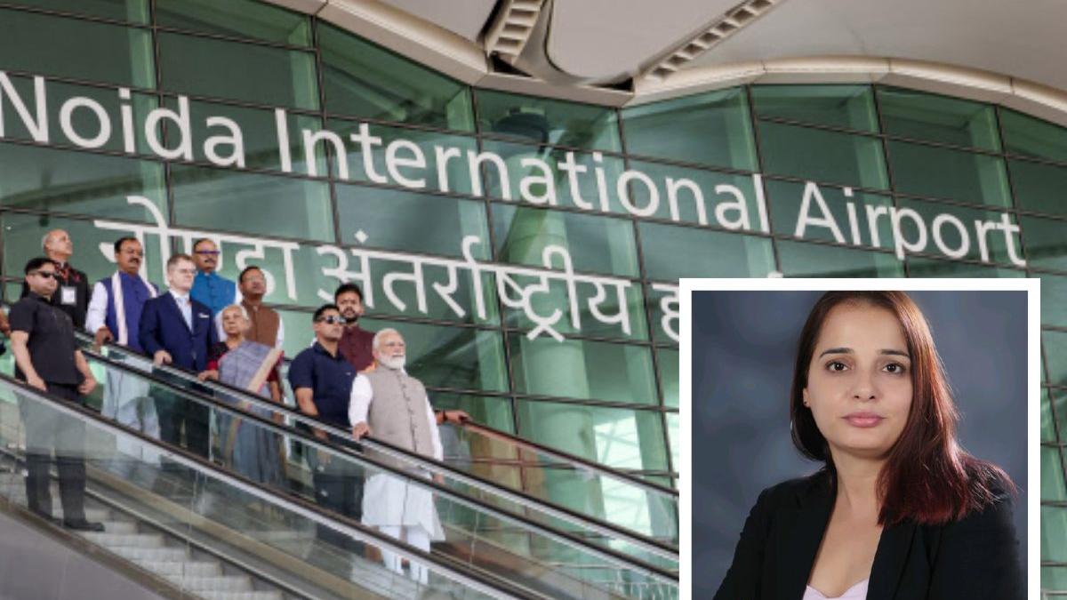 Who is Nitu Samra, interim CEO of Noida International Airport?