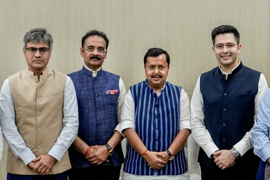 AAP Raghav Chada joins BJP
