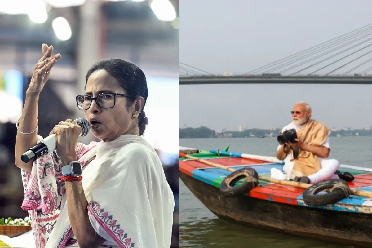 Mamata Banerjee slams BJP over river politics