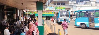 മണ്ണാർക്കാട് ബസ് സ്റ്റാൻഡിൽ ഗതാഗതപരിഷ്കരണം തുടങ്ങി