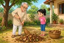 ചൂടുകാലത്ത് കരിയിലകൾ കത്തിക്കാൻ പാടില്ലേ ? കഥ വായിച്ചാലോ