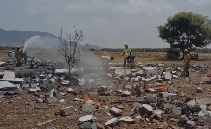 Visual from the accident site