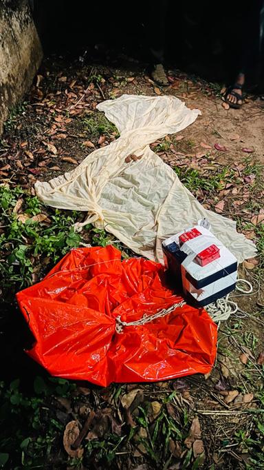 തിരുവനന്തപുരത്ത് അന്തരീക്ഷ പഠനയന്ത്രം ബൈക്ക് യാത്രികരുടെ പുറത്ത് പതിച്ചു; നാട്ടുകാർ പരിഭ്രാന്തരായി