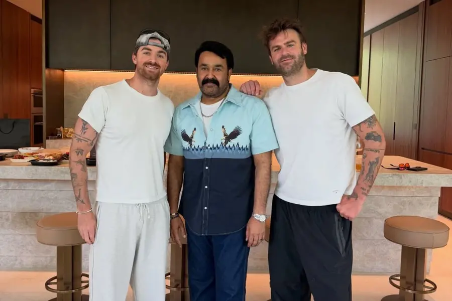 Mohanlal meets The Chainsmokers ahead of Dallas show, photo goes viral