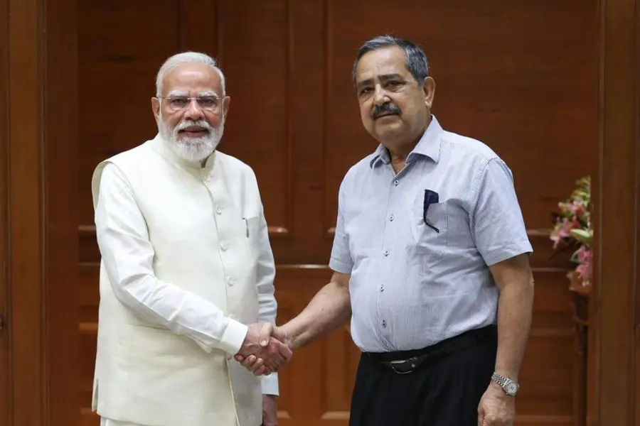 Ashok Kumar Lahiri meets PM Narendra Modi