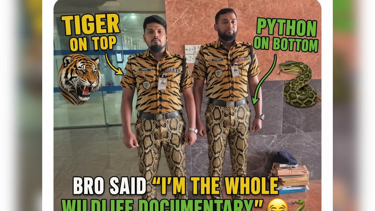 Is this even real? This bizarre ‘Bangladesh Forest uniform’ has social media laughing