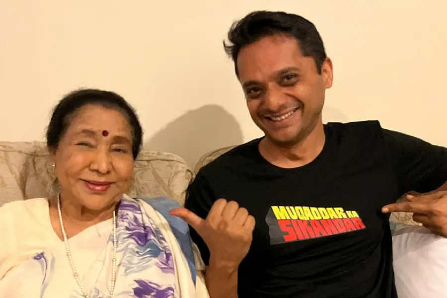 Legendary singer Asha Bhosle had a peaceful passing in her sleep, reveals grandson Chintu Bhosle