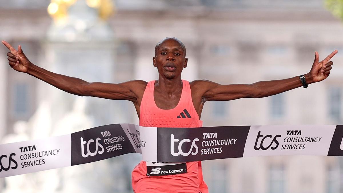 Kenya's Sabastian Sawe becomes first man to run marathon in under two hours