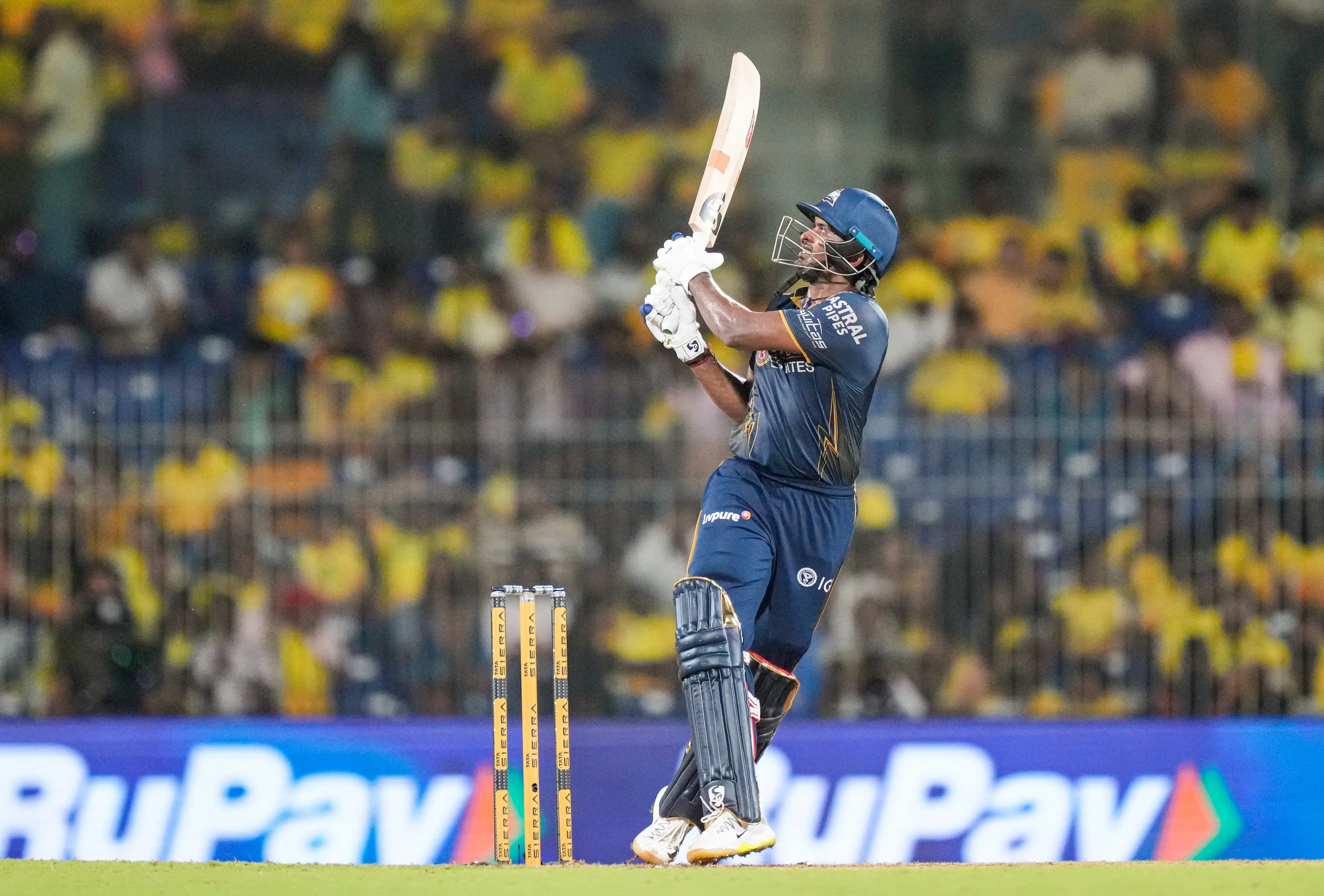 Gujarat Giants' Sai Sudharsan | Photo: PTI