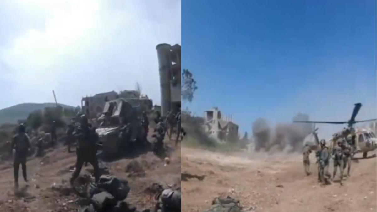 Hezbollah drone strike caught on camera as Israeli soldier killed in Lebanon