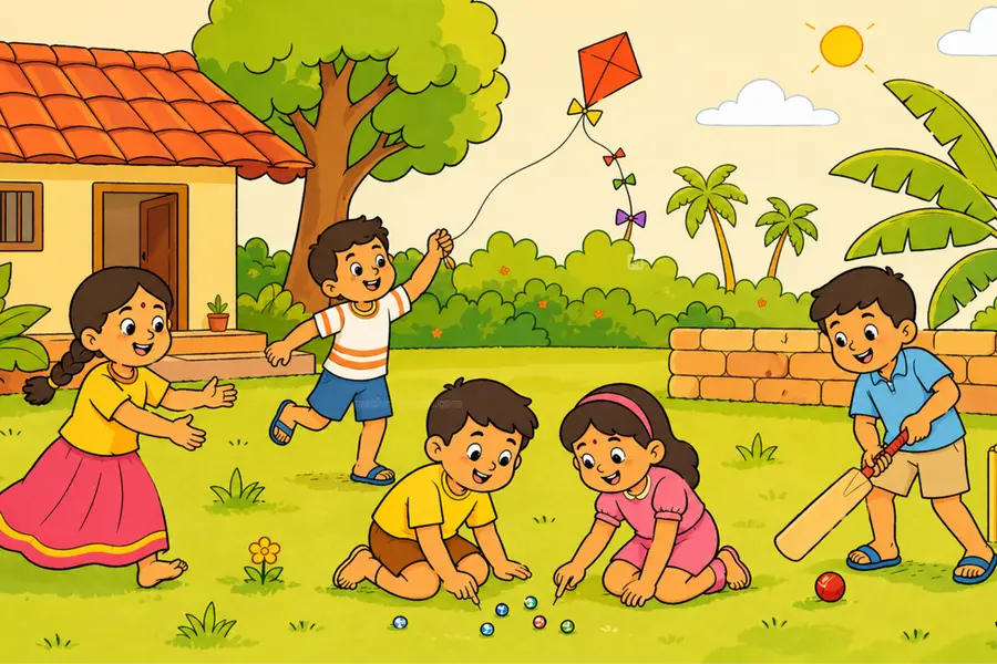kids playing