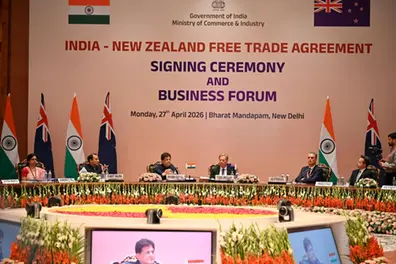India and New Zealand sign landmark FTA: Zero duties on Indian exports, $20 bn investment pledge