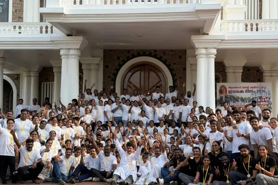 ലഹരിക്കെതിരെ ജനകീയ പ്രതിരോധം: ആലങ്ങാട് സെന്റ് മേരീസ് ഇടവകയുടെ വാക്കത്തോൺ ശ്രദ്ധേയമായി