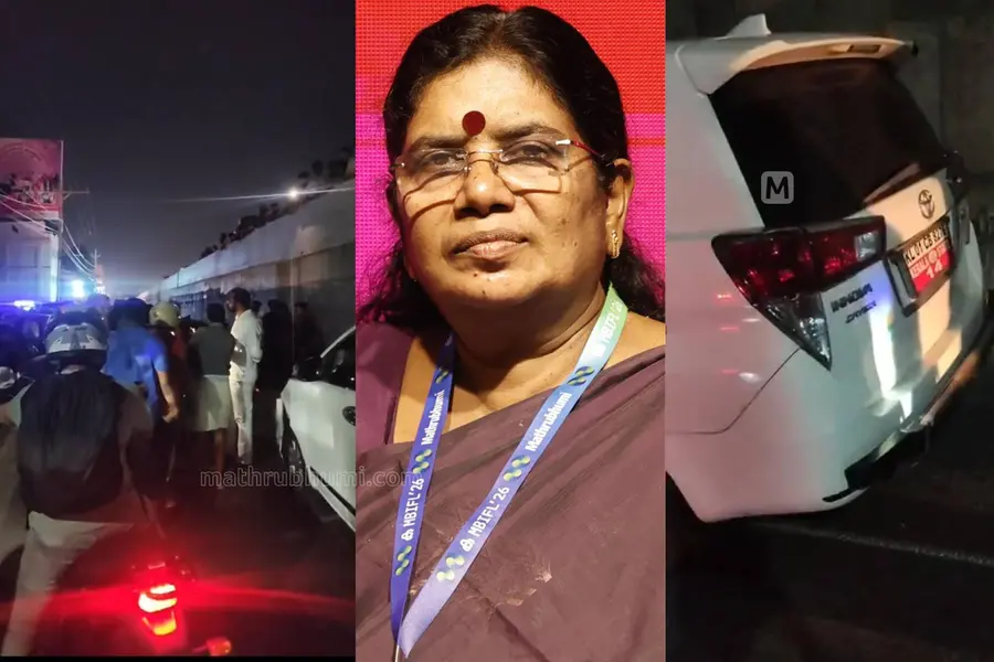 മന്ത്രി ജെ. ചിഞ്ചുറാണിയുടെ വാഹനം അപകടത്തിൽപ്പെട്ടു