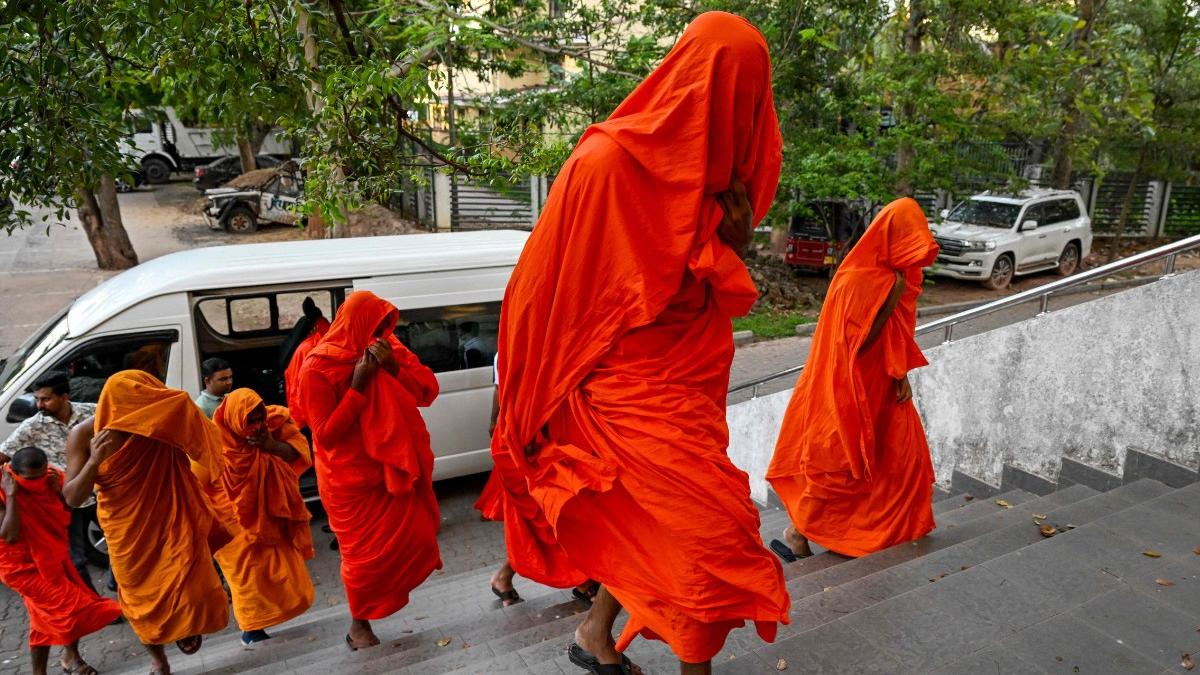 22 monks held in Sri Lanka drug bust after 110kg cannabis seized at airport