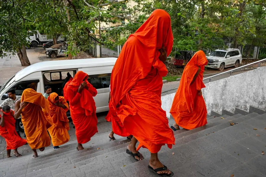 22 monks held in Sri Lanka drug bust after 110kg cannabis seized at airport