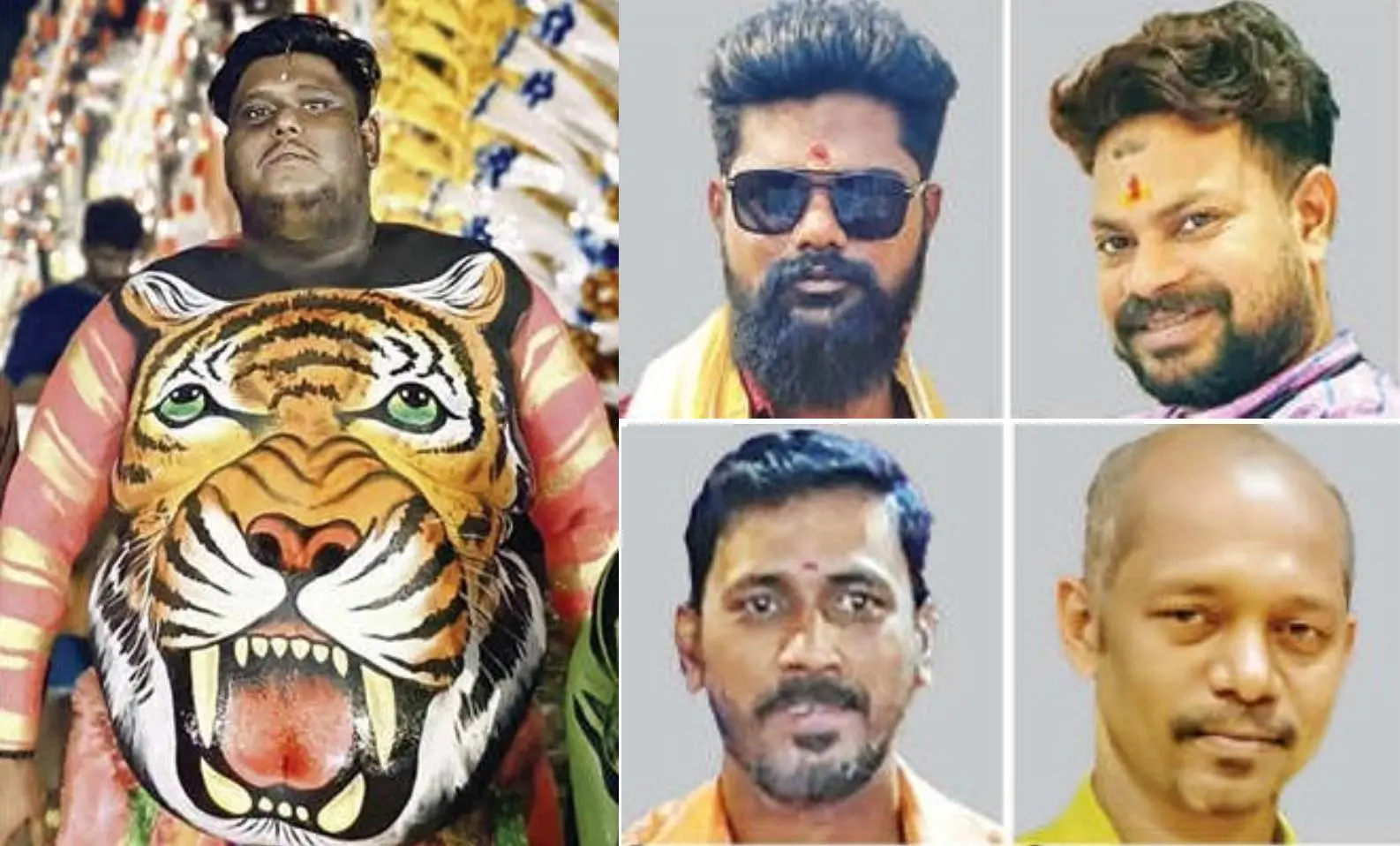 രാകേഷ്, അഭിജിത്ത്, വിഷ്ണു വിനോദ്, ഗിരീഷ്, സുരേഷ്