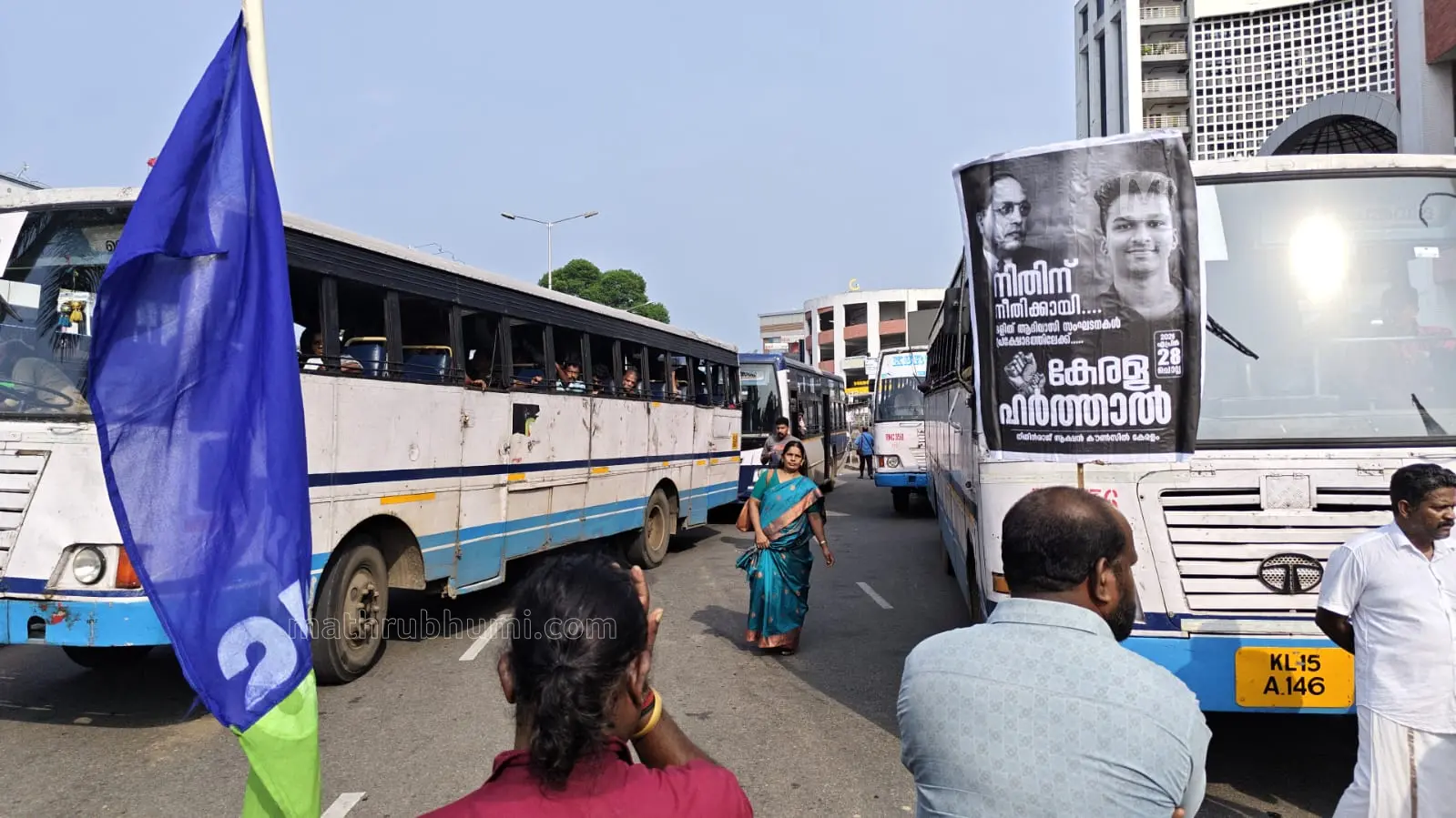 തിരുവനന്തപുരത്തുനിന്നുള്ള ദൃശ്യം | Photo: Mathrubhumi