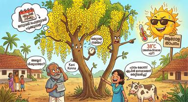 കണിക്കൊന്നകൾ കാലം തെറ്റി പൂക്കുന്നതെന്തുകൊണ്ടാണെന്നറിയാമോ?