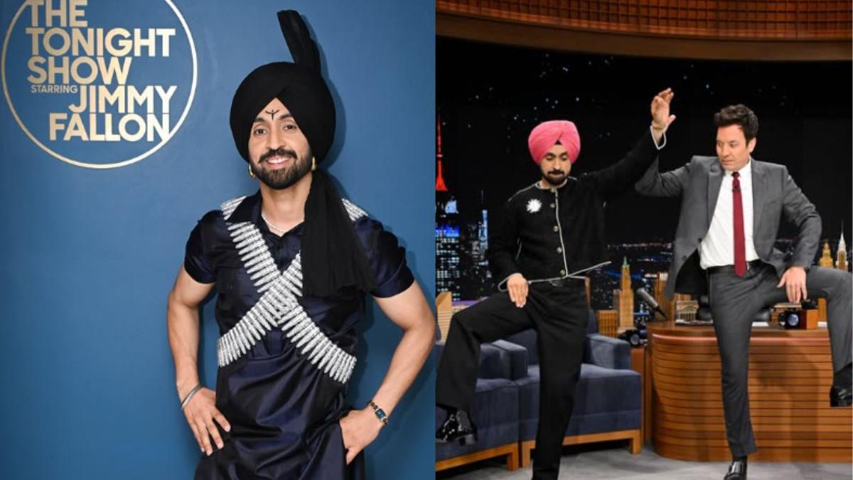 Diljit Dosanjh teaches Jimmy Fallon Bhangra on ‘The Tonight Show’, performs ‘Morni’ | WATCH