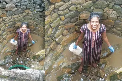 When no one else would, she climbed in: Woman steps into unsafe well in Idukki