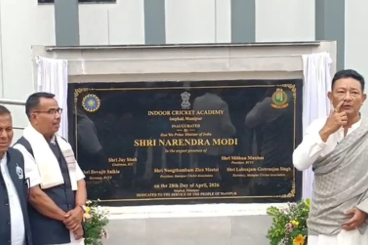 Prime Minister Narendra Modi virtually inaugurated state-of-the-art indoor cricket academies in Manipur and Arunachal Pradesh on Tuesday. | Photo via IANS