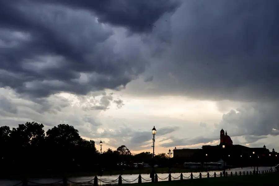 delhi rain