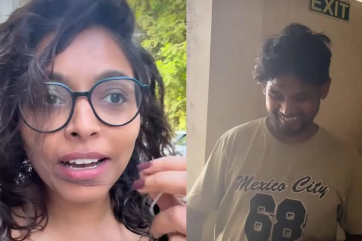 യുവതി പങ്കുവെച്ച വീഡിയോയില്‍ നിന്ന്‌ | Photo: instagram/divyaunny