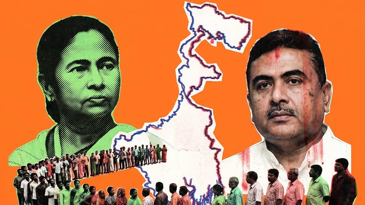 West Bengal election 2026 LIVE: Phase 2 sees 61.11% voter turnout by 1 PM