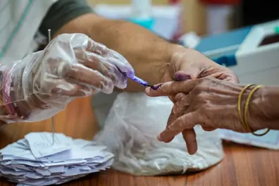 Faith, first votes and festive scenes: Bengal turns out in celebration of democracy