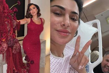 സ്തനങ്ങളിൽ വേദന അനുഭവപ്പെട്ടു, ഇംപ്ലാന്റ് പൊട്ടി അണുബാധ-ദുരനുഭവം വെളിപ്പെടുത്തി ഹുദ കറ്റാൻ