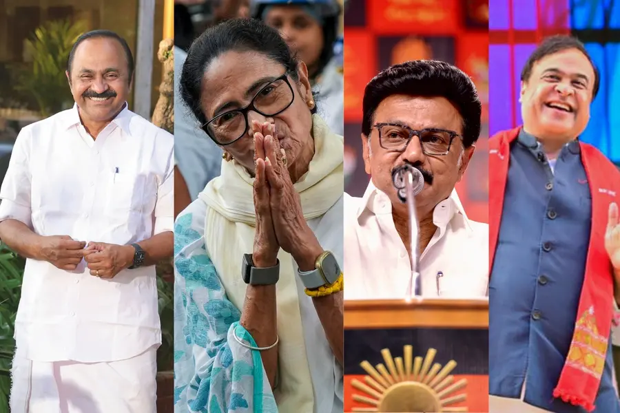 एग्जिट पोल परिणाम 2026: प्रमुख राज्यों में भाजपा, यूडीएफ, टीएमसी और डीएमके  के रुझान | मातृभूमि इंग्लिश