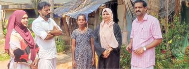 പ്രതീക്ഷയുടെ തീരത്ത് പുഷ്പയും മകനും